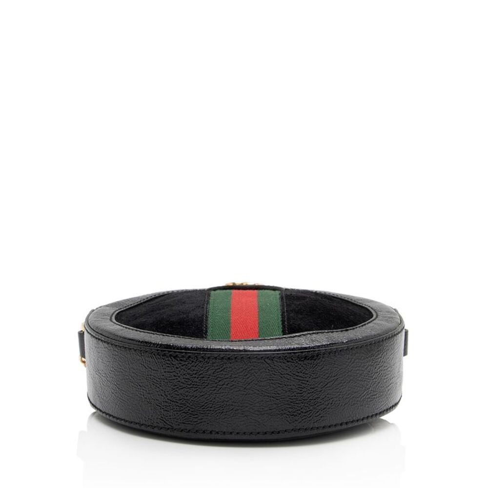 Gucci Suede Ophidia Round Mini Shoulder Bag - Picture 4 of 15